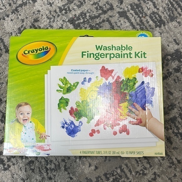 Crayola Toys Crayola Washable Finger Paint Kit Poshmark